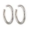 Machete 2" Perfect Hoops In Silver 2 Machete 2" Perfect Hoops In Silver