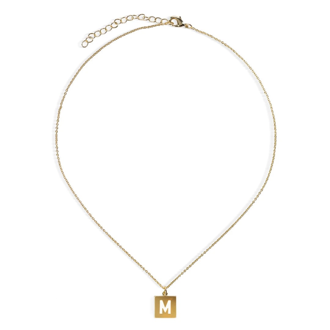 Machete Summer SALE 20" Letter Charm Necklace 4 Machete Summer SALE 20" Letter Charm Necklace