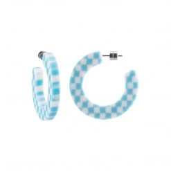 Machete Kate Hoops In Blue Checker Summer SALE