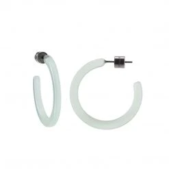 Machete Jewelry Mini Hoops In Sea Glass