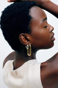 Machete THE SPOTLIGHT .75" Perfect Hoops In Silver