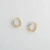Machete Chunky Hoops In 3/4 Gold Build Your Own: Charm Hoops