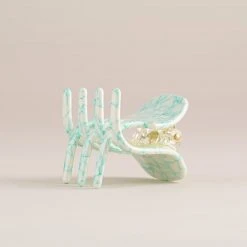 Machete Claws & Clips Mini Claw In Minted Porcelain