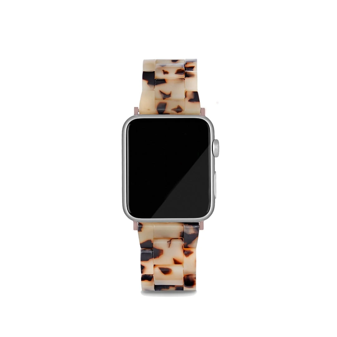 Machete Apple Watch Band In Blonde Tortoise THE SPOTLIGHT 6 Machete Apple Watch Band In Blonde Tortoise THE SPOTLIGHT