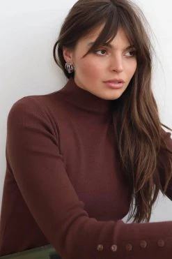 Machete Jewelry Atlas Hoops In Clear