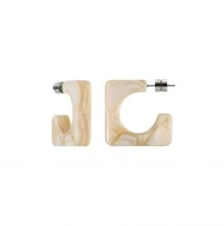 Machete Atlas Hoops In Ivory