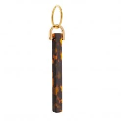 Machete Bar Keychain In Classic Tortoise THE SPOTLIGHT