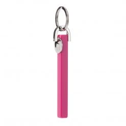 Machete Bar Keychain In Neon Pink Tech