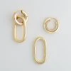 Machete Build Your Own: Charm Hoops Chunky Hoops And Oval Link Charms In Gold