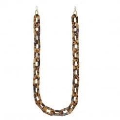 Machete Chunky Sunglass Chain In Blonde Tortoise
