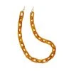 Machete Chunky Sunglass Chain In Cognac Eyewear Chains
