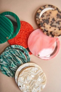 Machete Mirrors Circle Mirror In Bright Pink