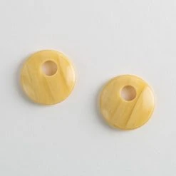 Machete Disc Charms In Naples Yellow