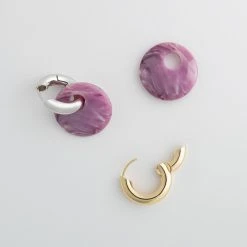 Machete Disc Charms In Orchid