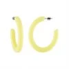 Machete Form Hoops In Brightest Yellow 2 Machete Form Hoops In Brightest Yellow