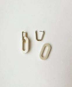 Machete Build Your Own: Charm Hoops Gold Link Hoops & Charms: The Neutral Collection