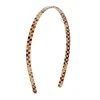 Machete Headband In Tortoise Checker