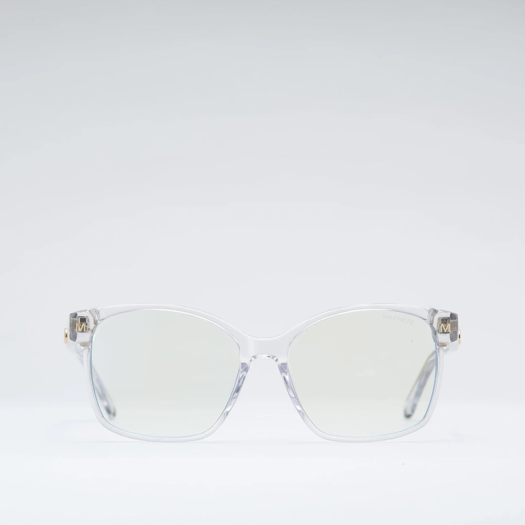 Machete Jenny - Optical Blue Light Frames In Clear Eyewear 3 Machete Jenny - Optical Blue Light Frames In Clear Eyewear