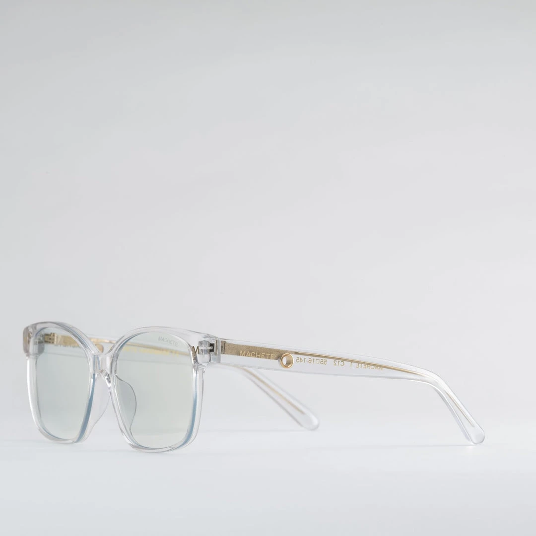 Machete Jenny - Optical Blue Light Frames In Clear Eyewear 4 Machete Jenny - Optical Blue Light Frames In Clear Eyewear