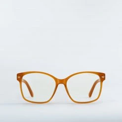Machete Jenny - Optical Blue Light Frames In Cognac