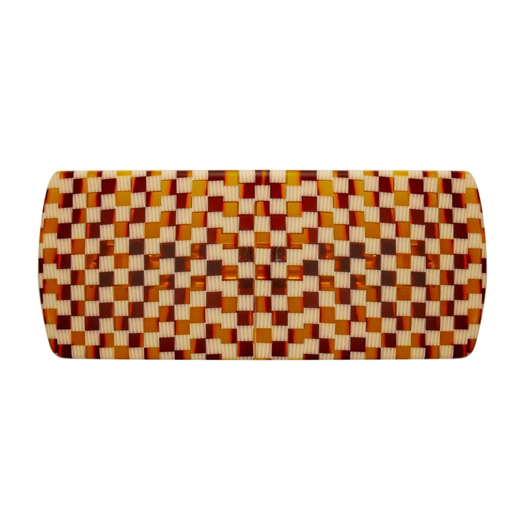 Machete Jumbo Box Clip In Tortoise Checker 3 Machete Jumbo Box Clip In Tortoise Checker