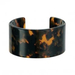 Machete Jumbo Cuff In Classic Tortoise Bracelets, Bangles, & Cuffs