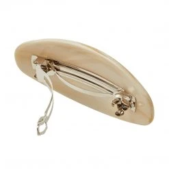 Machete Claws & Clips Jumbo Oval Clip In Alabaster