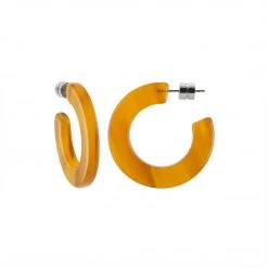Machete Kate Hoops In Cognac Jewelry