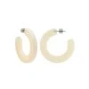 Machete Kate Hoops In Cream Dot 2 Machete Kate Hoops In Cream Dot