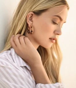 Machete Kate Hoops In Cream Dot