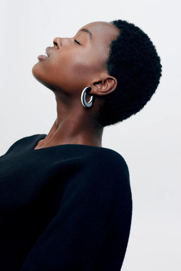 Machete Kate Hoops In Poppy Jewelry 4 Machete Kate Hoops In Poppy Jewelry