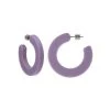 Machete Jewelry Kate Hoops In Violet
