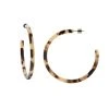 Machete THE SPOTLIGHT Large Hoops In Blonde Tortoise 1 Machete THE SPOTLIGHT Large Hoops In Blonde Tortoise