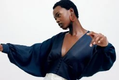 Machete Large Hoops In Petal