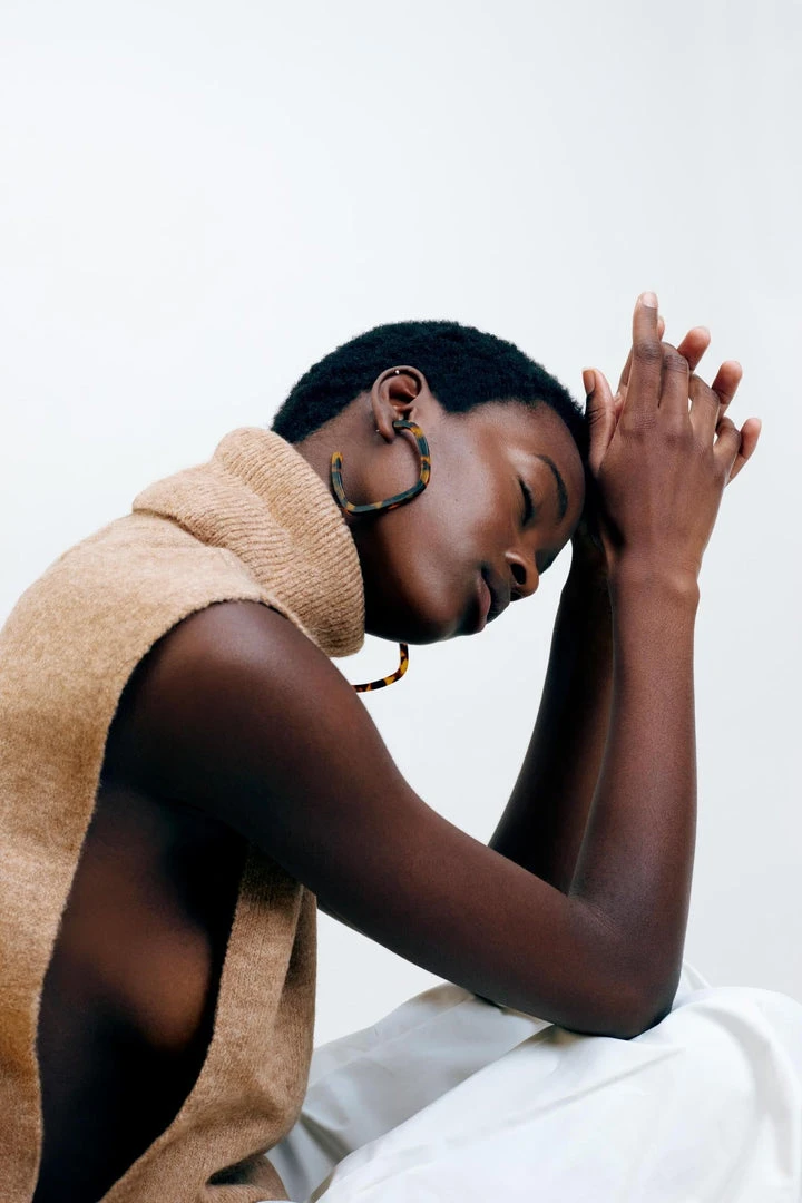 Machete Large Square Hoops In Carrera Lime 5 Machete Large Square Hoops In Carrera Lime