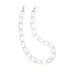 Machete Eyewear Chains Lite Sunglass Chain In Clear