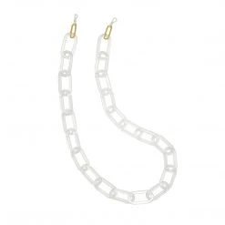 Machete Eyewear Chains Lite Sunglass Chain In Clear