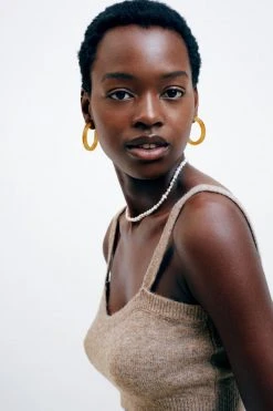 Machete Jewelry Midi Hoops In Classic Tortoise