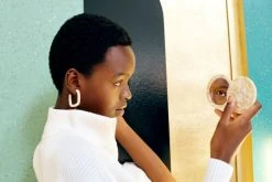 Machete Midi Square Hoops In Ivory Jewelry