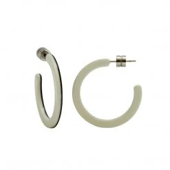 Machete Mini Hoops In Black & Ivory THE SPOTLIGHT