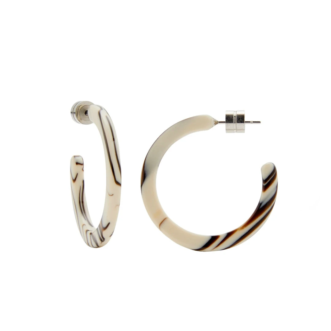 Machete Mini Hoops In Ganache Jewelry 5 Machete Mini Hoops In Ganache Jewelry