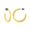 Machete Mini Hoops In Naples Yellow