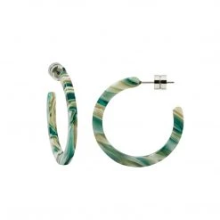 Machete Mini Hoops In Stromanthe Jewelry