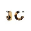 Machete Jewelry Muse Hoops In Blonde Tortoise