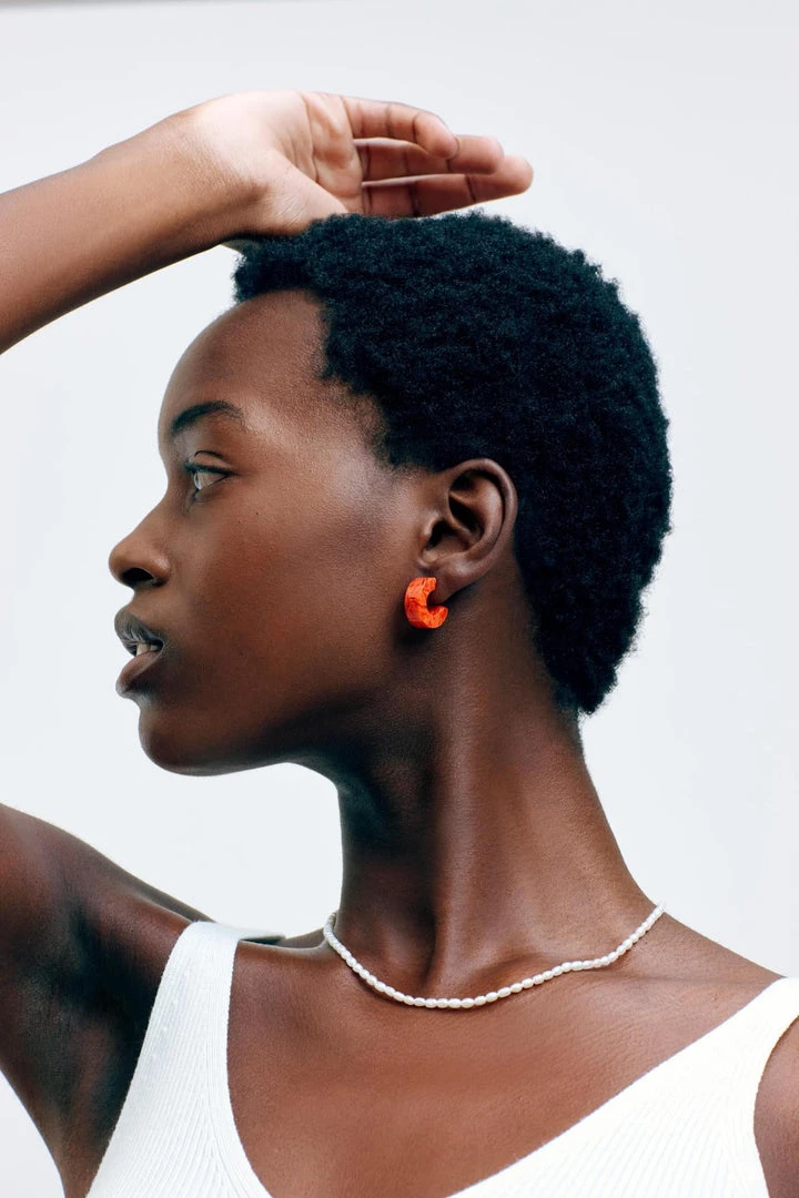 Machete Jewelry Muse Hoops In Capri 4 Machete Jewelry Muse Hoops In Capri