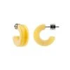 Machete Muse Hoops In Naples Yellow Jewelry