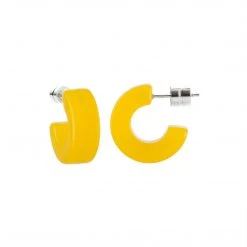 Machete Jewelry Muse Hoops In Yellow