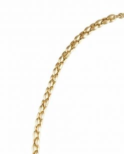 Machete Nautical Bead Necklace In Gold