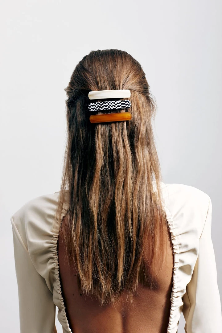 Machete No. 3 Heirloom Clip In Cognac Claws & Clips 6 Machete No. 3 Heirloom Clip In Cognac Claws & Clips