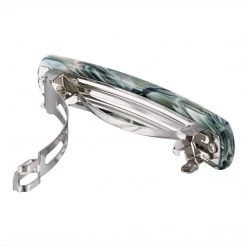 Machete Claws & Clips No. 3 Heirloom Clip In Stromanthe 8 Machete Claws & Clips No. 3 Heirloom Clip In Stromanthe